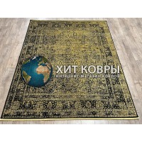 Турецкий ковер Loca 55 Черный-золотой
